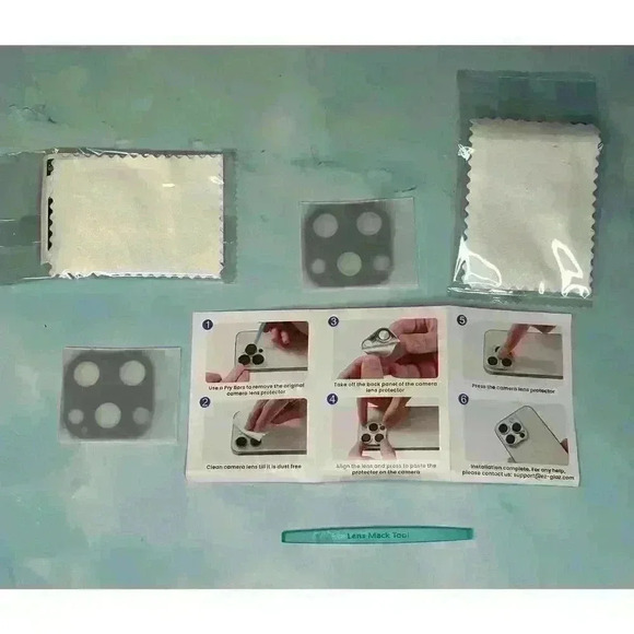 Ez-Glaz iphone 15Pro Max Camera Lens Protector - Picture 6 of 10